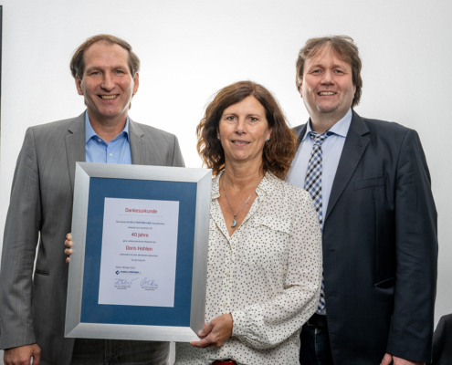 40 Jahre Jubiläum Doris Hohlen